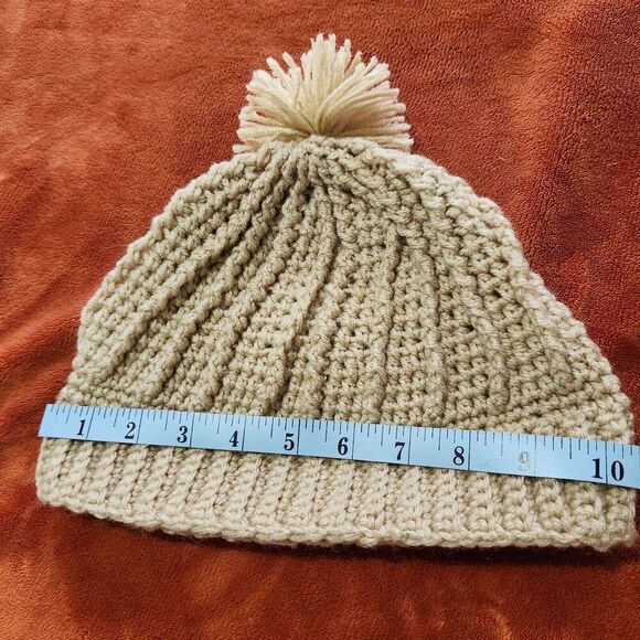 Handmade crochet hats Unisex 2pcs Warm Autumn Winter - Picture 4 of 6